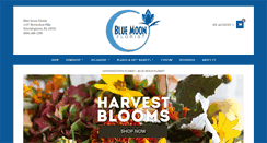 Desktop Screenshot of bluemoonflorist.com